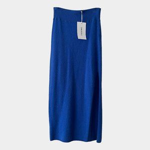 NWT‎ • Frame cashmere Compact Pencil Skirt in jet stream • size S
